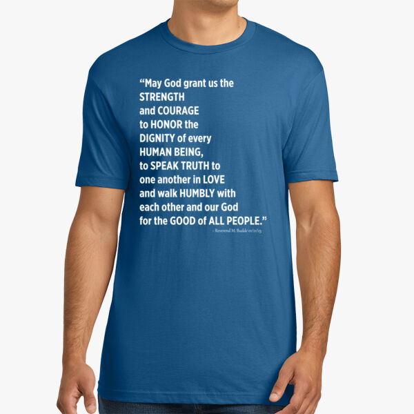 Next Level Unisex Cotton Tee  - Rev. Budde Quote Thumbnail